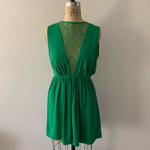 ASOS petite green dress
